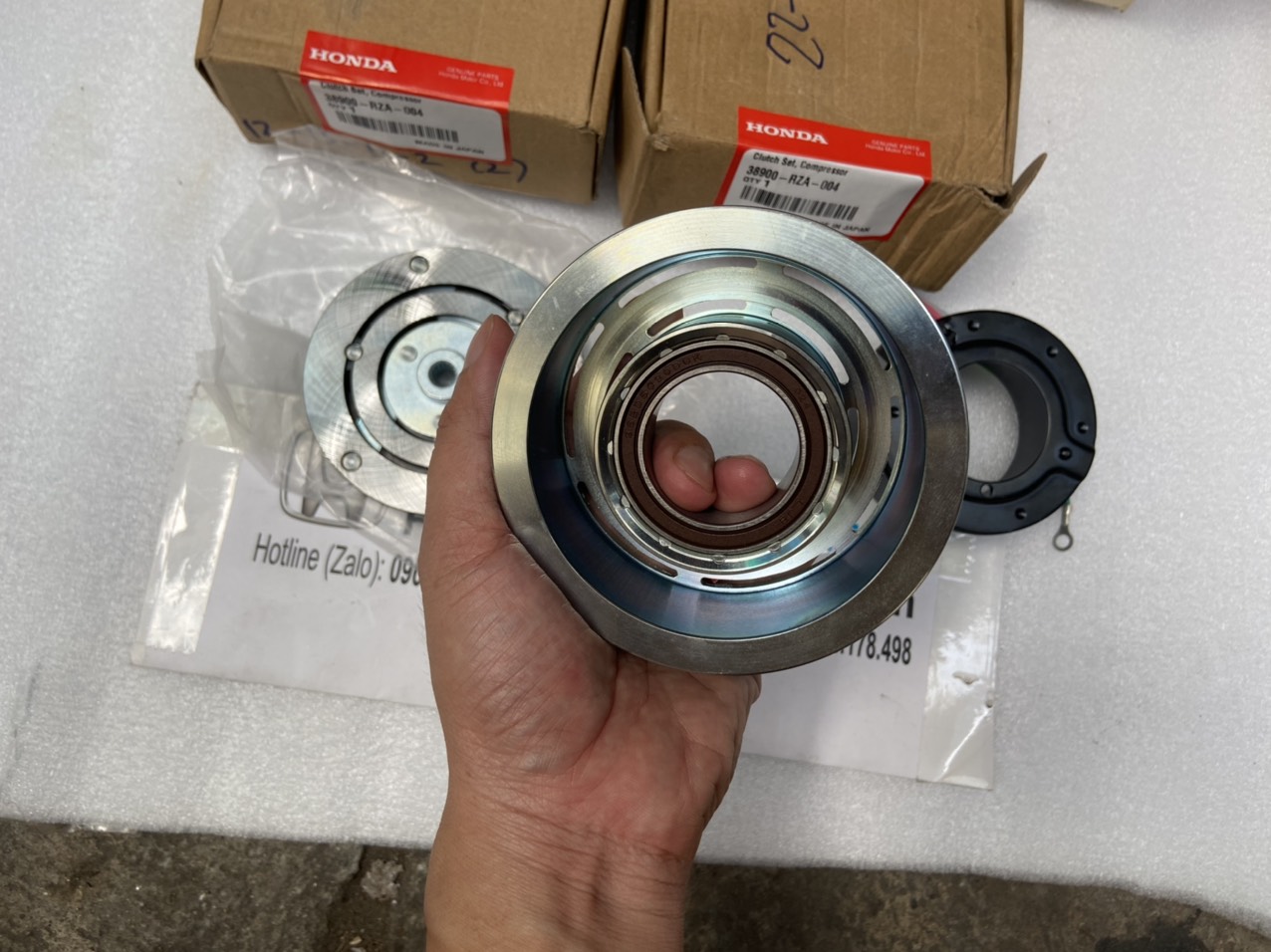 Bộ ly hợp đầu lốc máy lạnh xe Honda CRV